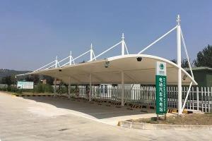 雄县膜结构停车棚